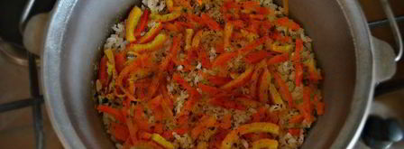 королевский персидский плов с люля-кебабом из баранины. Шаг 8