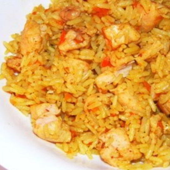 Рецепт куриного узбекского плова с зирой и кориандром