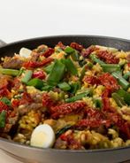 Мясная паэлья