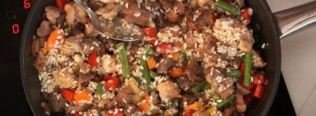 мясная паэлья. Шаг 2