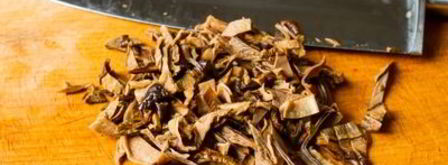 овощной плов с лесными грибами и фасолью. Шаг 9