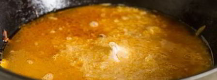 овощной плов с лесными грибами и фасолью. Шаг 18