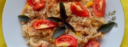 паэлья с кальмарами. Шаг 11