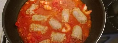 паэлья с колбасками. Шаг 4