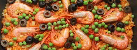 паэлья с креветками. Шаг 7