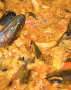 Паэлья с мидиями