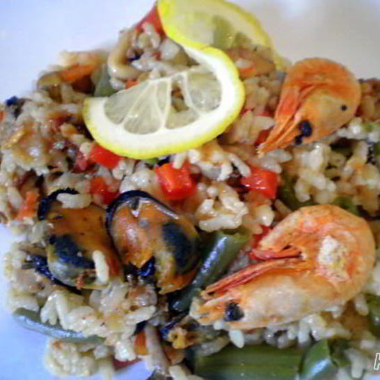 Рецепт паэльи с морепродуктами