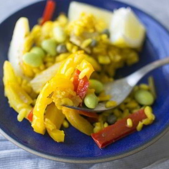 Рецепт паэльи вегетарианской