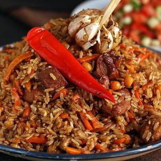 Рецепт плова из баранины с нутом