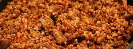 плов из гречки с мясом. Шаг 18