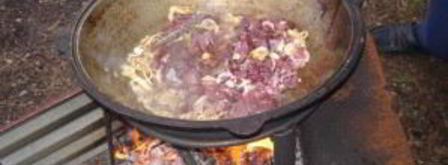 плов на костре. Шаг 5