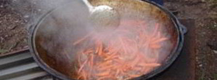 плов на костре. Шаг 7