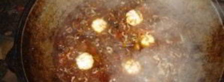 плов на костре. Шаг 8