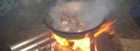 плов на костре. Шаг 9