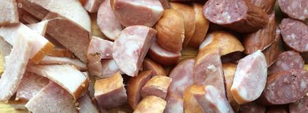 плов на шкварках с копченостями. Шаг 3