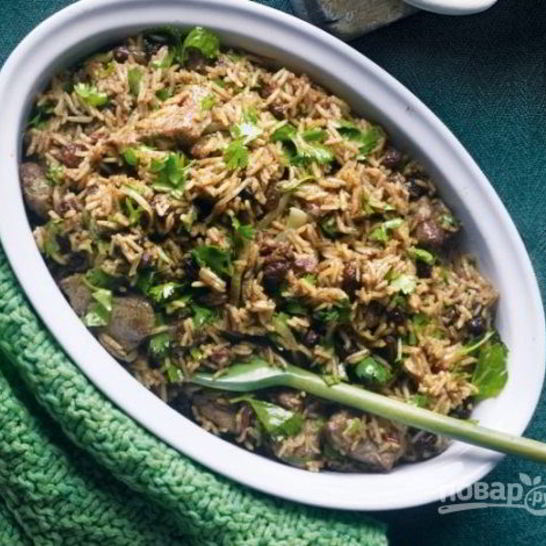 Рецепт плова с бараниной в казане