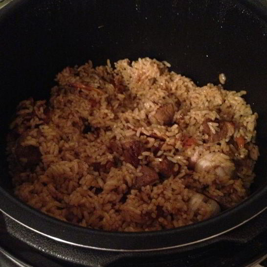 Рецепт плова с бараниной в мультиварке