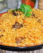 Плов с говядиной