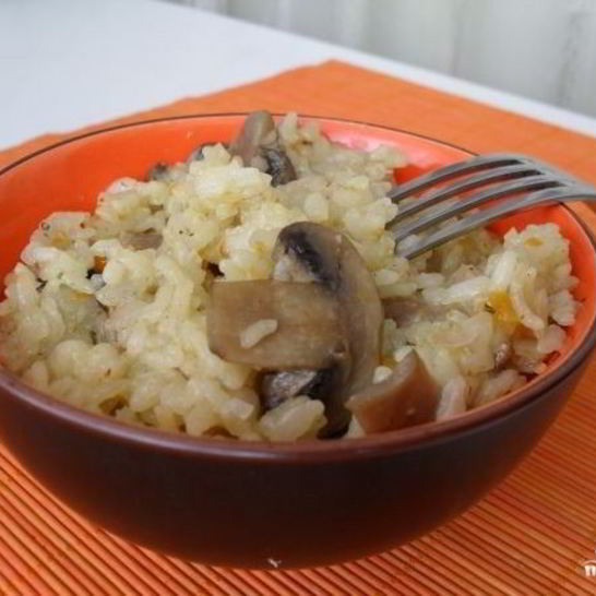 Рецепт плова с грибами и мясом