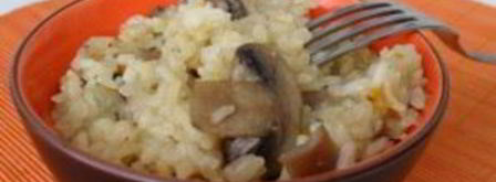 плов с грибами и мясом. Шаг 9