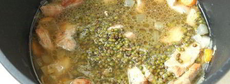 плов с индейкой и машем. Шаг 3