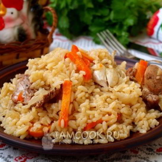 Рецепт плова с кроликом