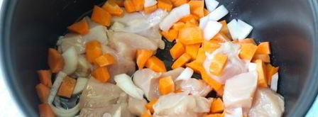 плов с куриной грудкой в мультиварке. Шаг 6