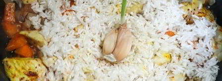 плов с куриной грудкой в мультиварке. Шаг 8