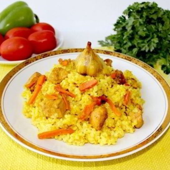 Рецепт плова с куриным филе