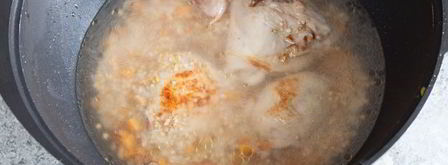 плов с рисом и гречкой. Шаг 7