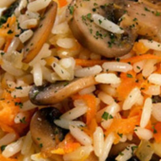 Рецепт плова с шампиньонами