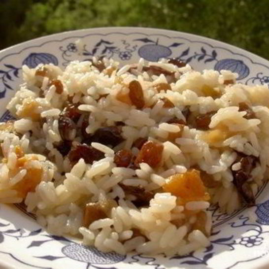 Рецепт плова с яблоками