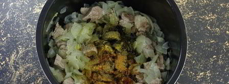 плов в мультиварке-скороварке. Шаг 8