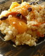 Постный фруктовый плов