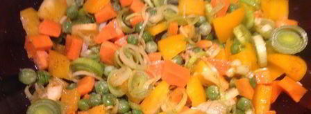 постный плов из ячневой крупы. Шаг 2