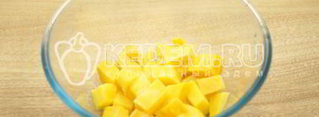 постный плов с тыквой и фасолью. Шаг 2