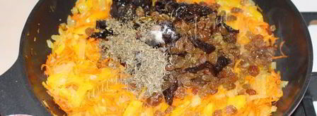 сладкий постный плов. Шаг 7