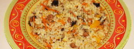 сладкий постный плов. Шаг 10