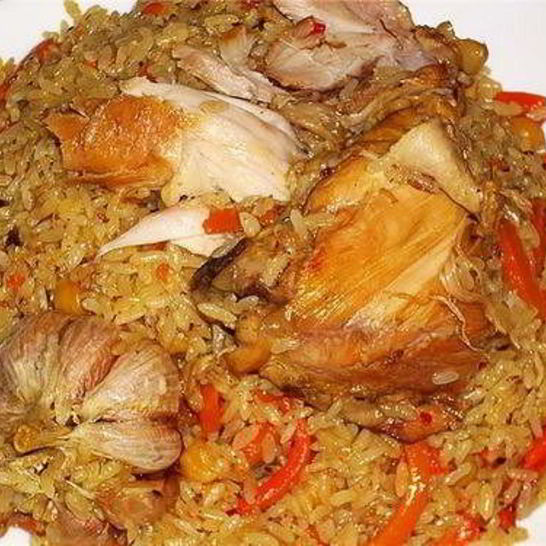 Рецепт узбекского плова с курицей