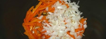 узбекский плов в мультиварке. Шаг 4