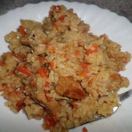 Рецепт вкуснейшего домашнего плова со свининой