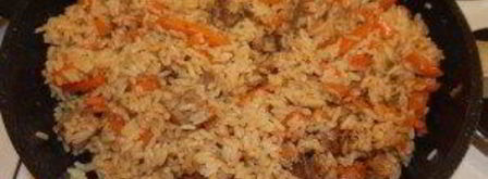 вкусный плов со свининой. Шаг 8