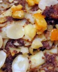 Польская лапша с медом и маком