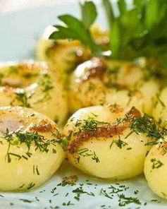 Польские клецки из картофеля