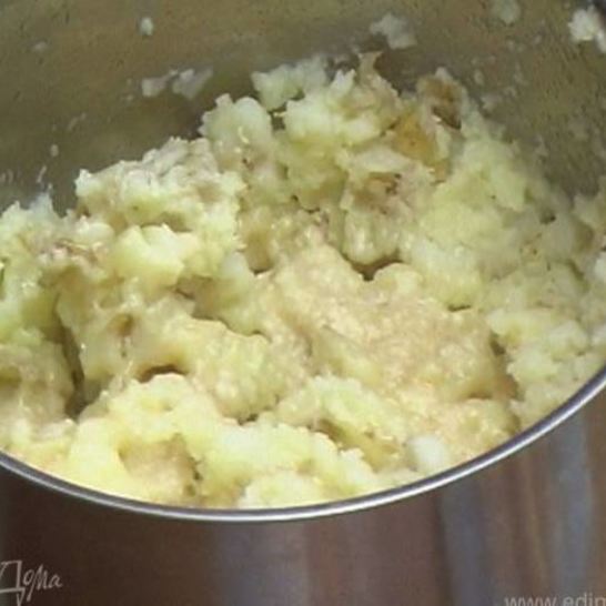 Рецепт пюре из молодого картофеля с пармезаном