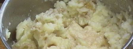 пюре из молодого картофеля с пармезаном. Шаг 5