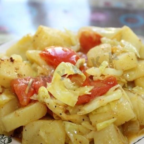 Рецепт бандгобхи алу сабджи — индийского рагу из картофеля и капусты