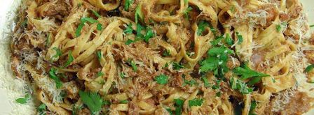 домашняя паста с рагу из кролика. Шаг 17