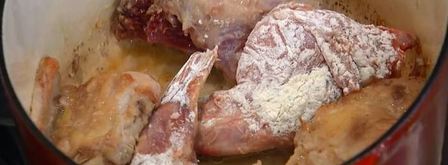 домашняя паста с рагу из кролика. Шаг 3