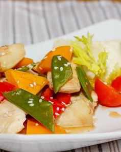 Фрикасе из куриной грудки